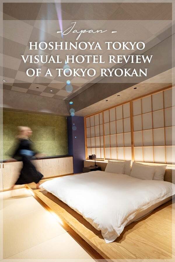 Hoshinoya Tokyo, un ryokan de Tokyo, examen visuel de l'hôtel